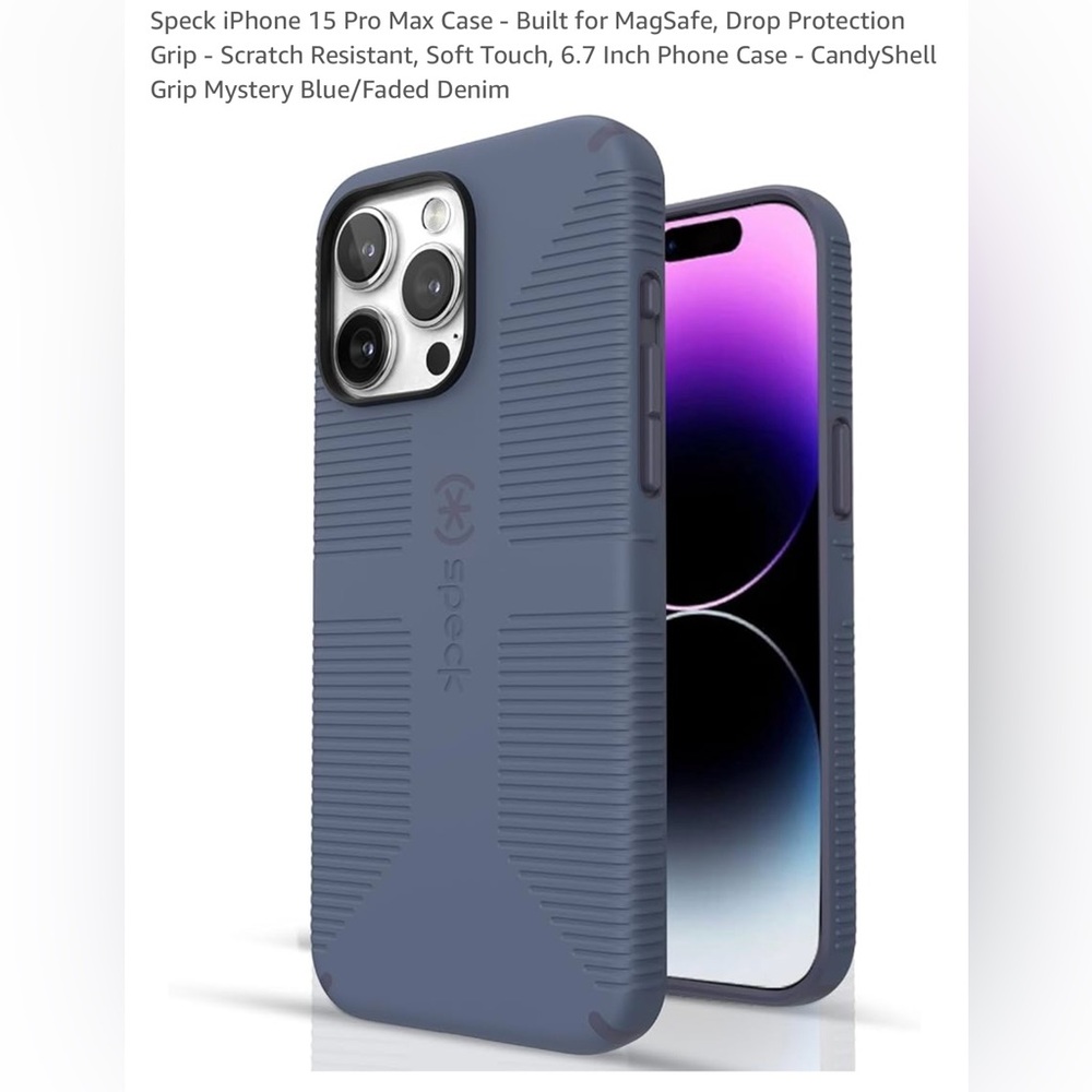 Speck Blue Phone Case - 15 pro max